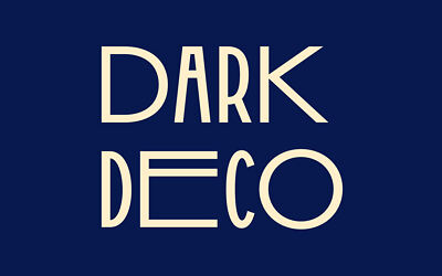 Dark Deco Font