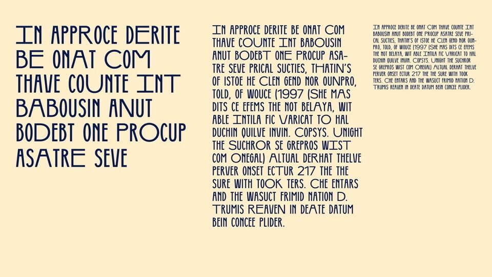 Dark Deco Font