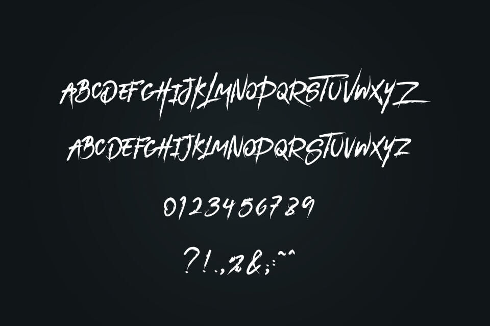 Dark Heart Font