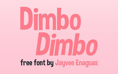 Dimbo Font