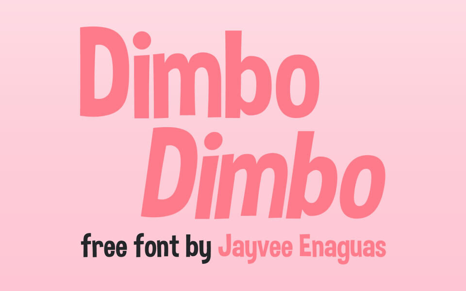 Dimbo Font