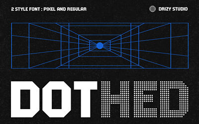 Dothed Font
