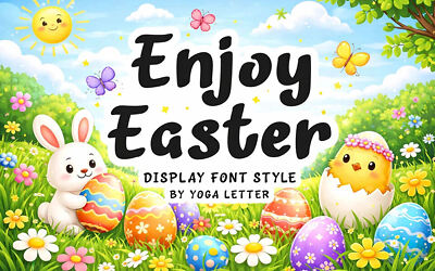 Enjoy Easter Font