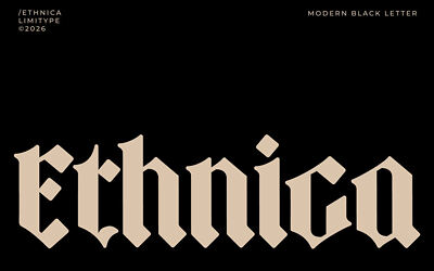 Ethnica Font