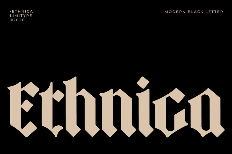 Ethnica Font