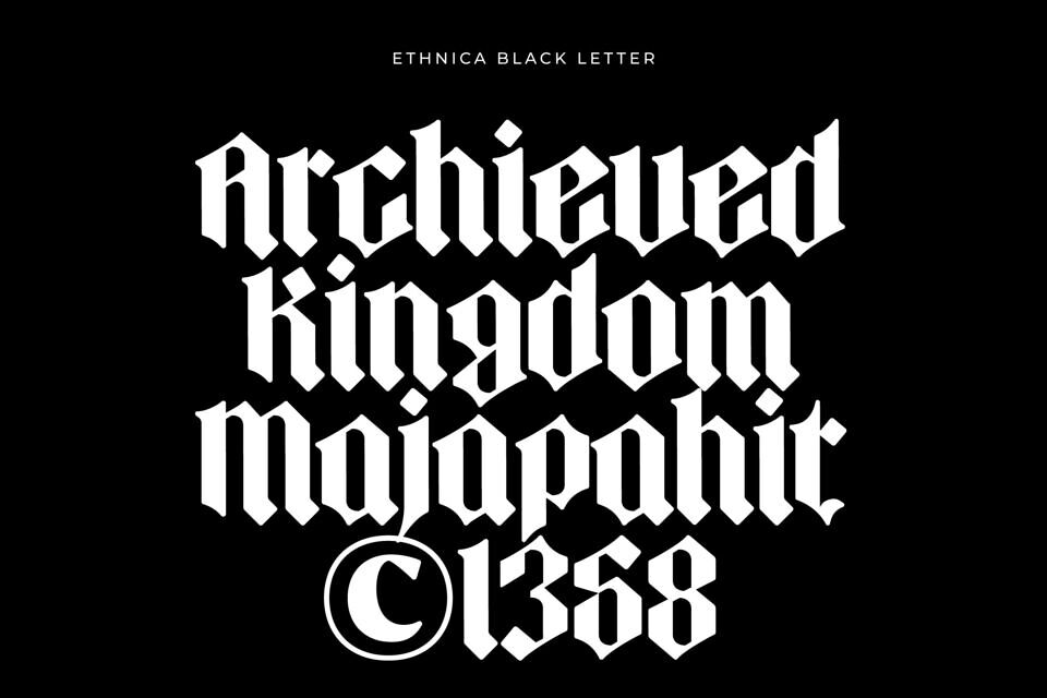 Ethnica Font