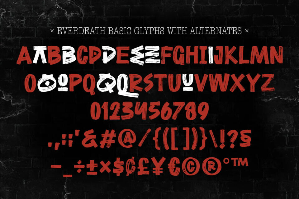 Everdeath Font