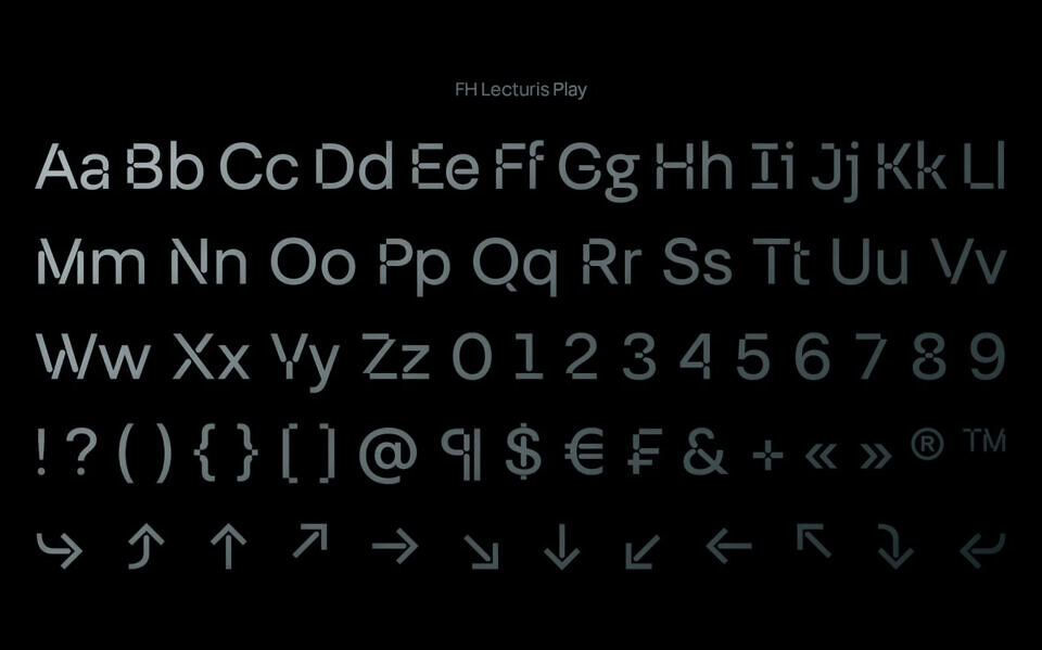 FH Lecturis Font Family