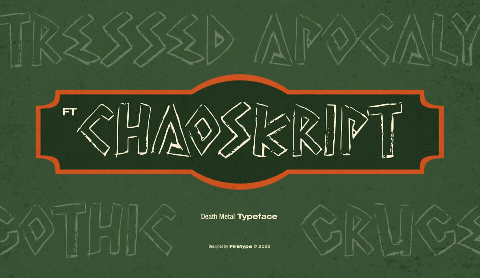 FT Chaoskript Font