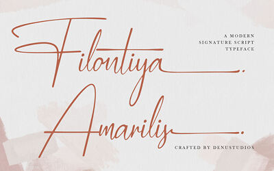 Filontiya Amarilis Font