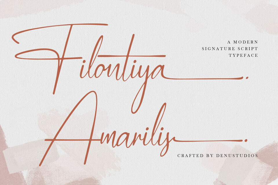 Filontiya Amarilis Font