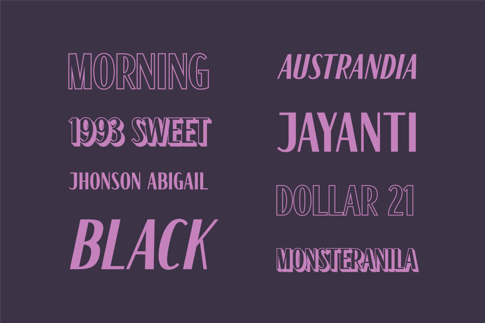 Frosteca Font
