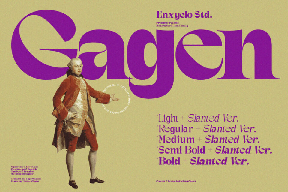 Gagen Font Family