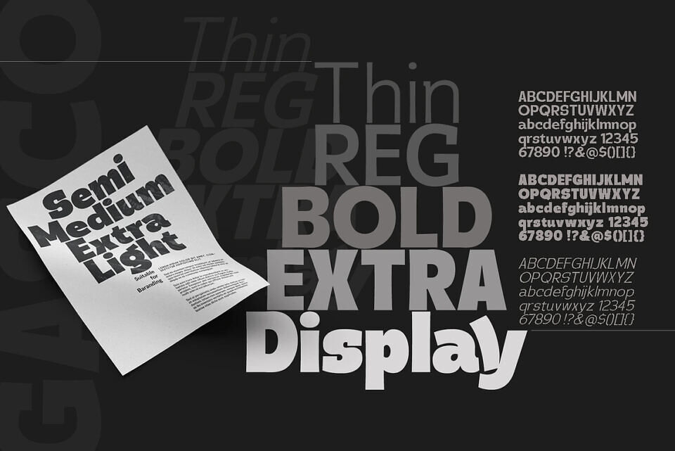 Gasco Font Family