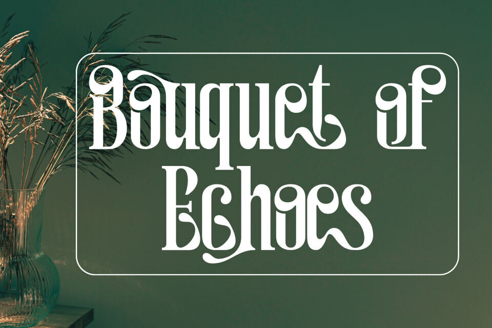 Generating Ecosystems Font