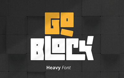 Goblock Font