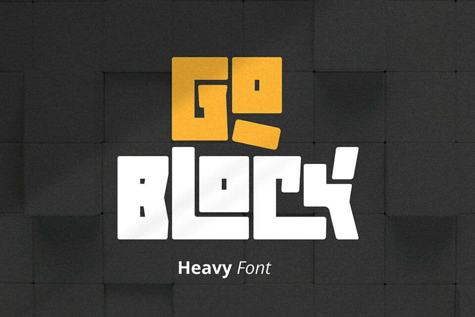 Goblock Font