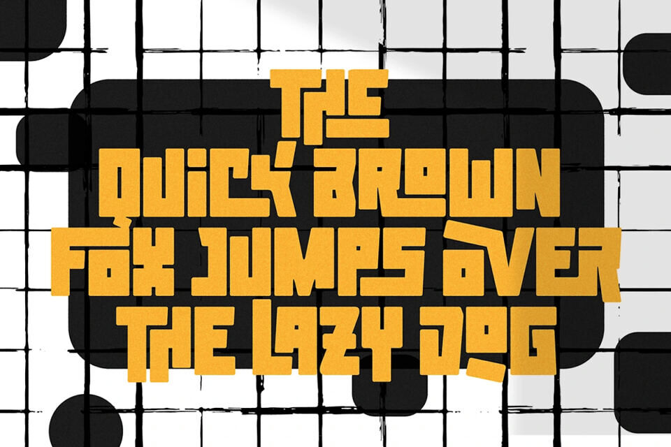 Goblock Font