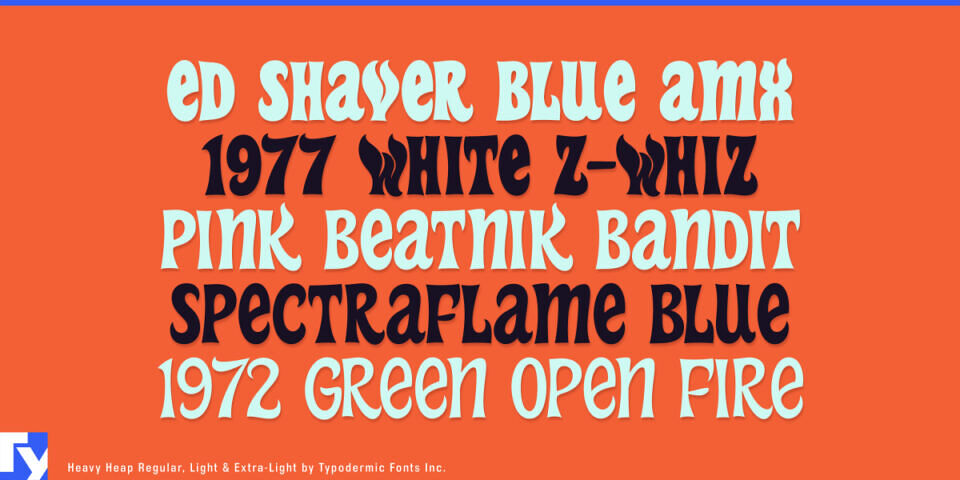 Heavy Heap Font