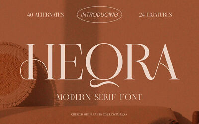 Heqra Font