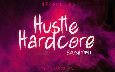 Hustle Hardcore Font
