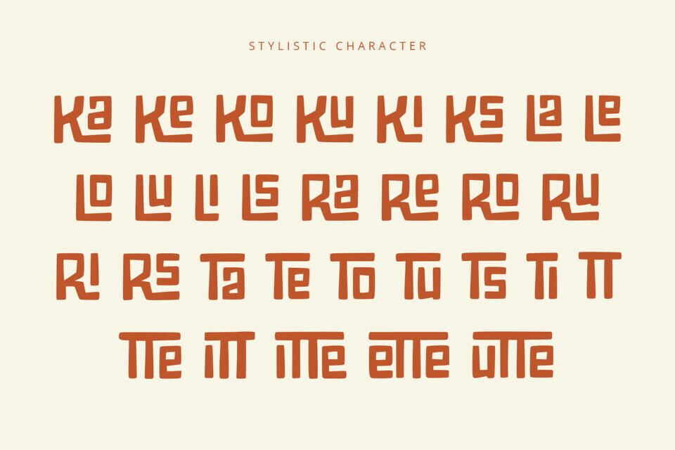 Linkage Font