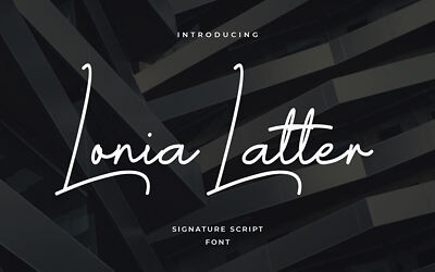 Lonia Latter Font