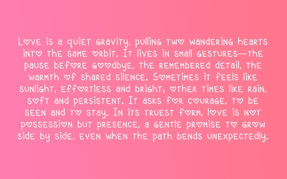 Love Font