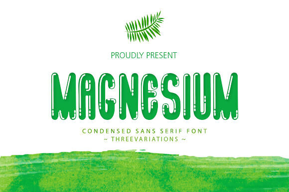 Magnesium Font