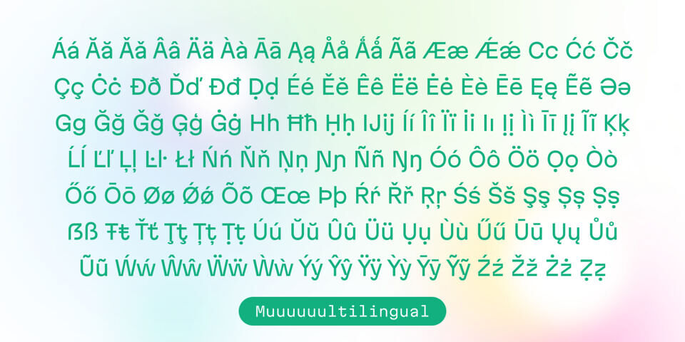 Martian Grotesk Font Family