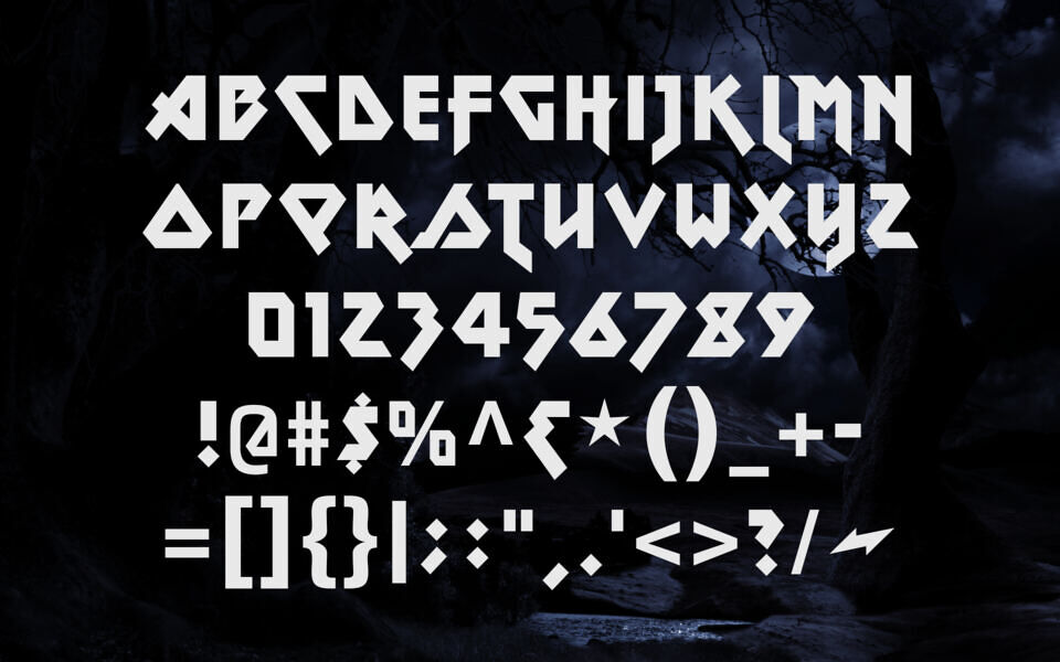 Metal Lord Font