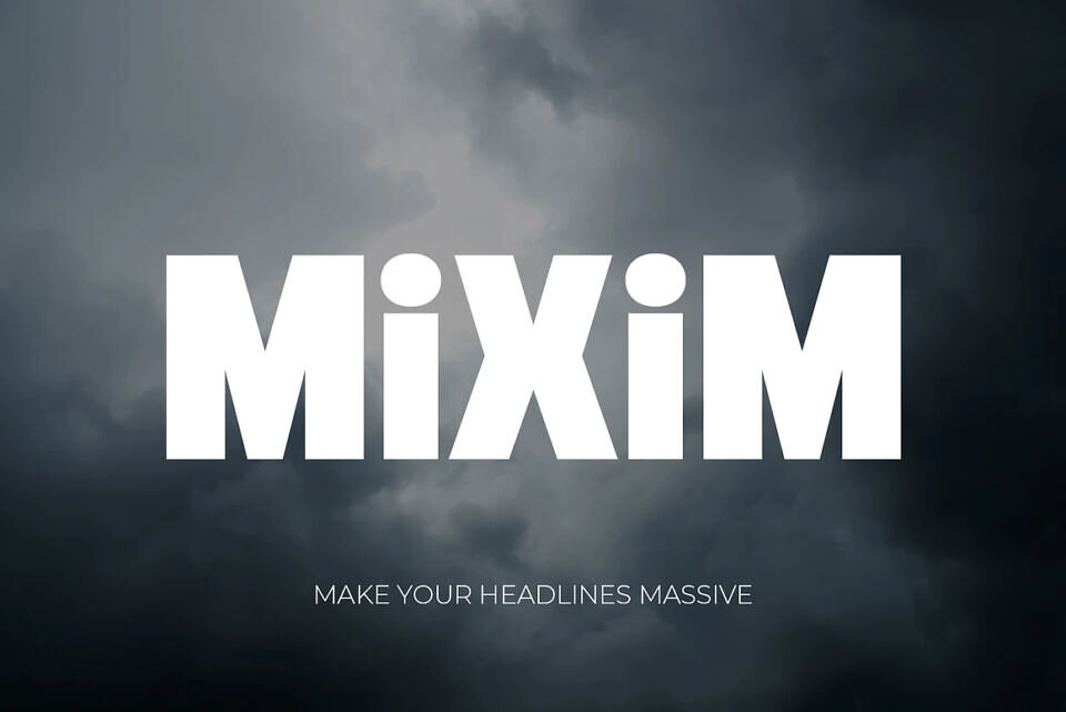 MiXiM Font