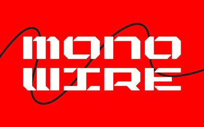 Monowire Font