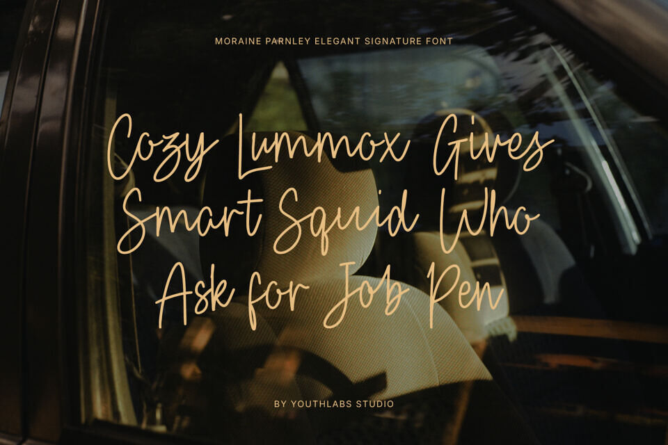 Moraine Parnley Font