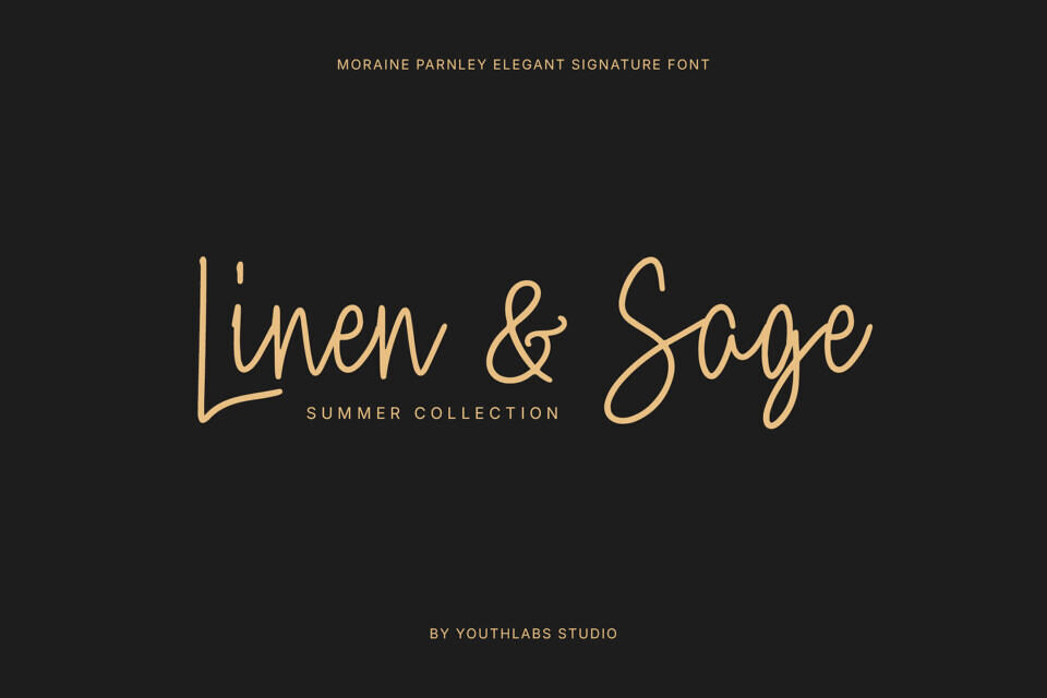 Moraine Parnley Font