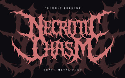 Necrotic Chasm Font