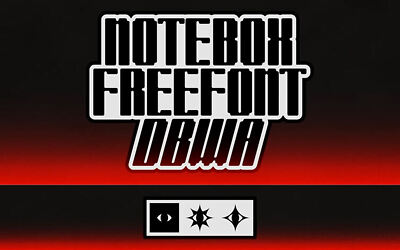 NoteBox Font