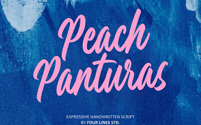 Peach Panturas Font