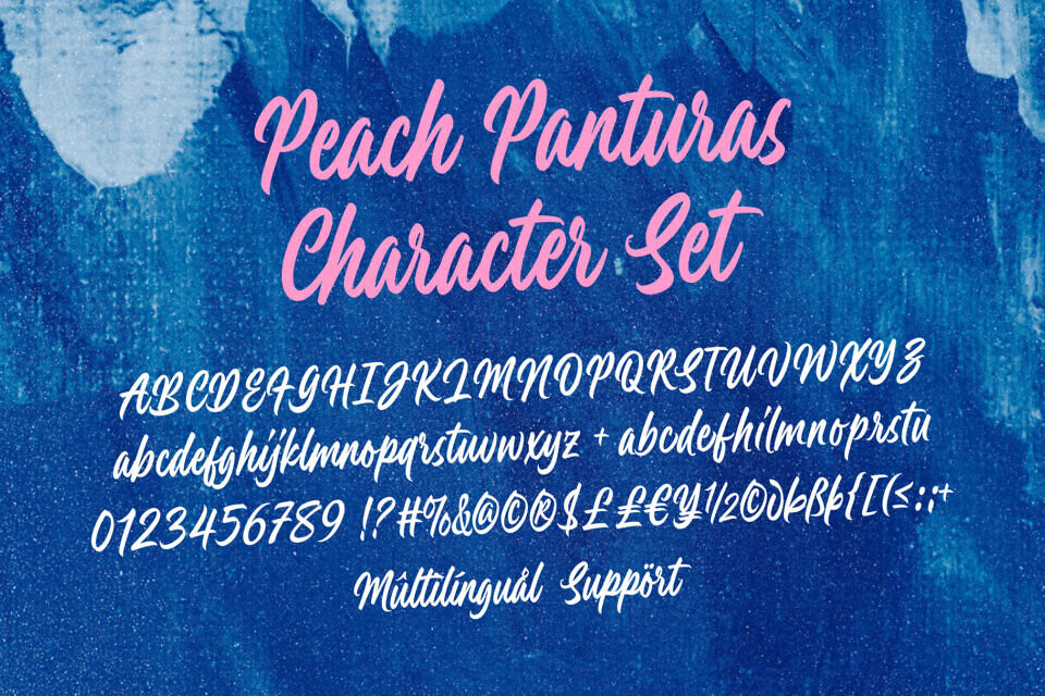 Peach Panturas Font