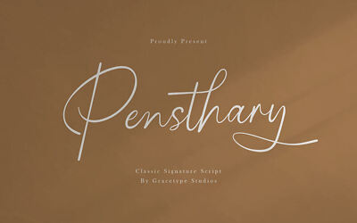 Pensthary Font