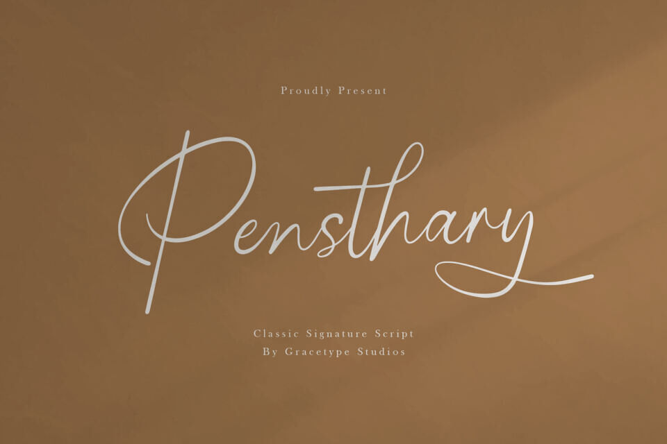 Pensthary Font
