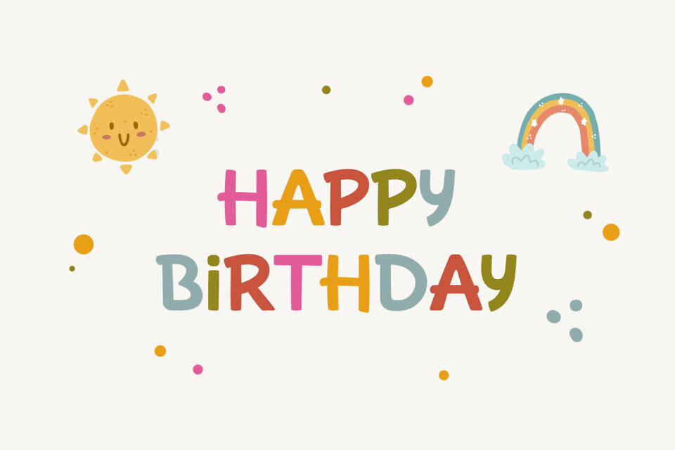 Playful Child Kawaii Bubble Font