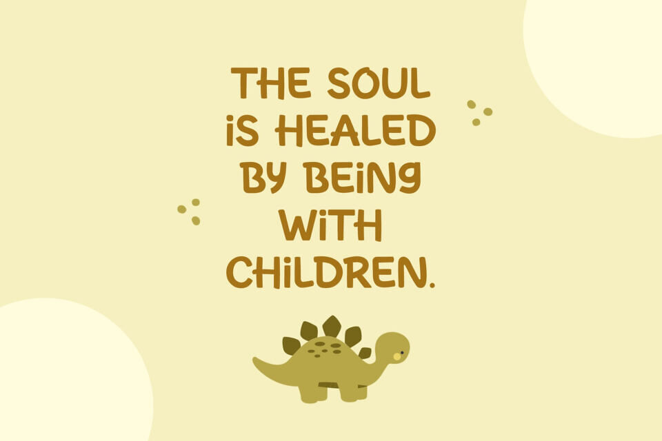 Playful Child Kawaii Bubble Font