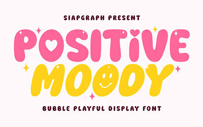 Positive Moody Font