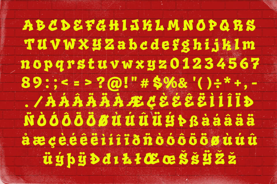 Prime Drips Font