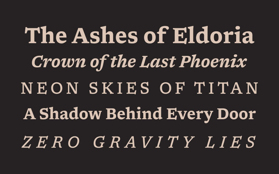 Readerly Font Family