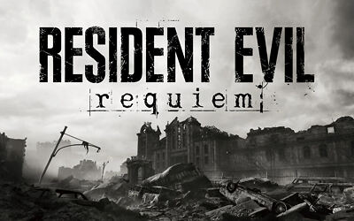 Resident Evil Requiem Logo Font