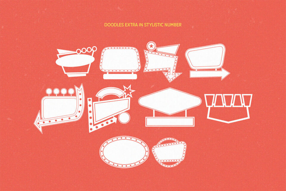 Retro Signed Font