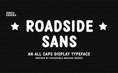 Roadside Sans Font