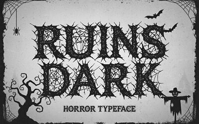 Ruins Dark Font